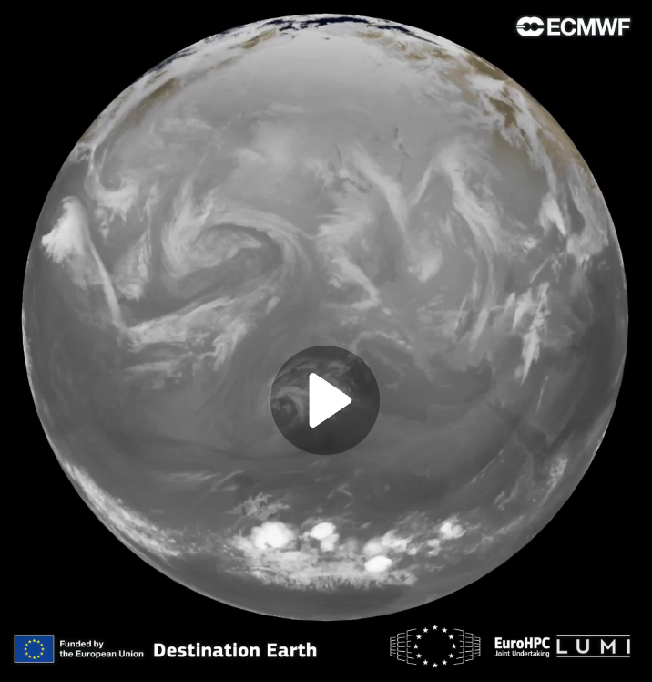 Snapshot of Climate DT video