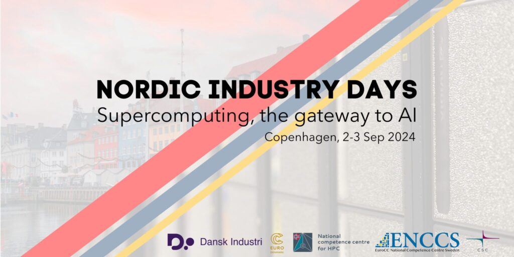 Nordic Industry Days, Copenhagen 2-3 Sep 2024, event logo