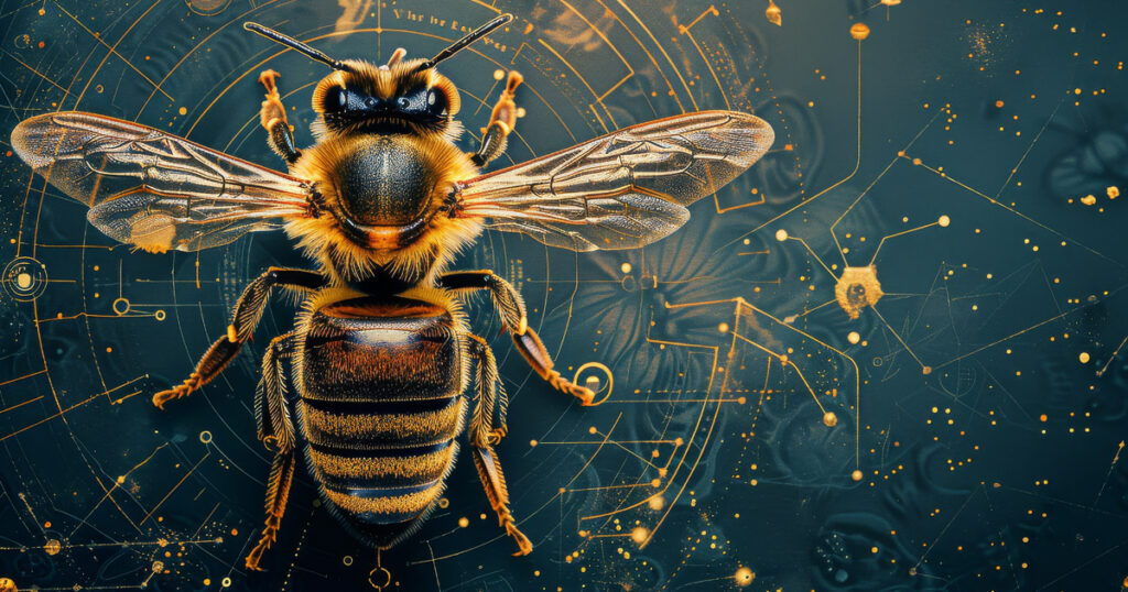 Honey bee, image generated by AI