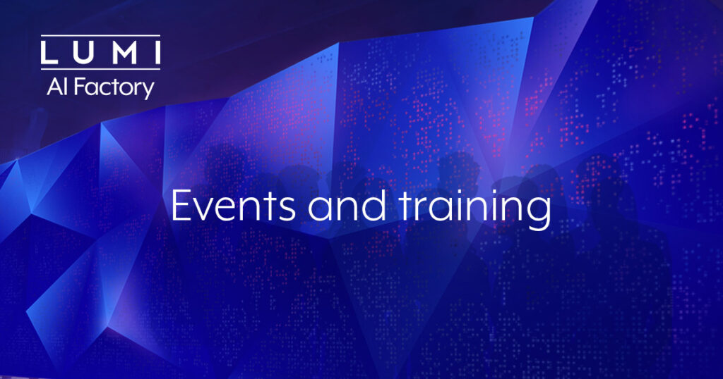 Events and training